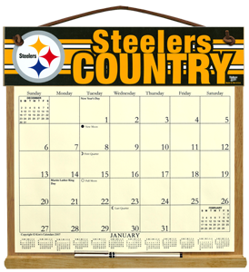 Pittsburgh Steelers Calendar Holder